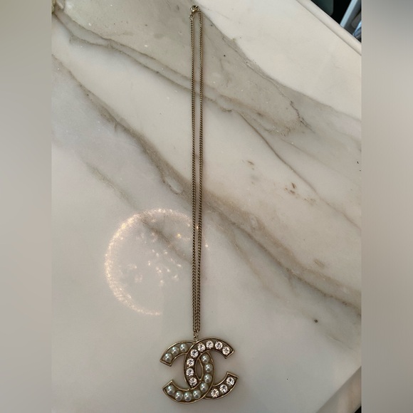 CHANEL Gold and Silver Modern Necklace - Picture 1 of 7